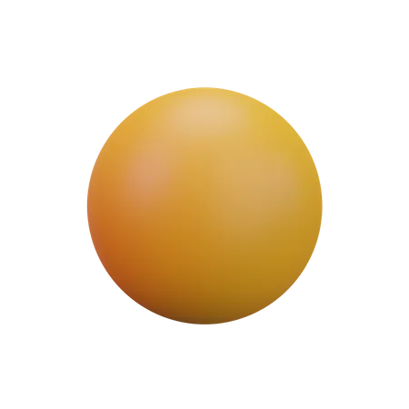 Table Tennis Ball  3D Icon