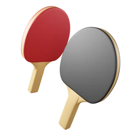 Table tennis bat  3D Icon