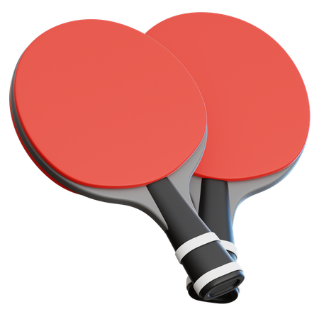 Table Tennis Paddle  3D Icon
