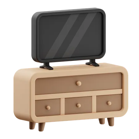 Table TV  3D Icon