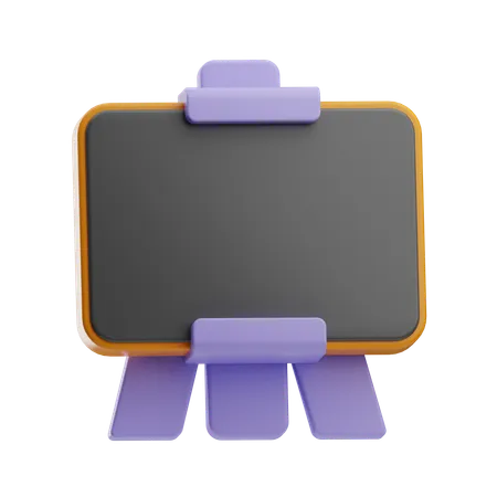 Tableau blanc  3D Icon