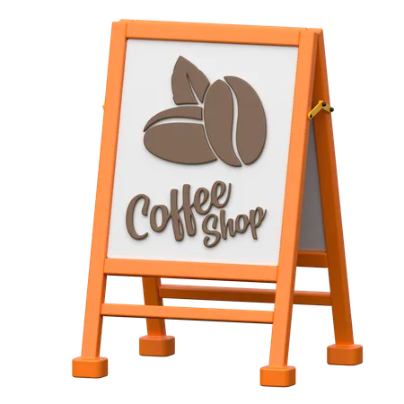 Tableau du café  3D Icon