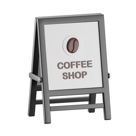 Tableau du café  3D Icon