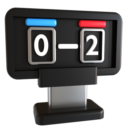 Tableau de score  3D Icon