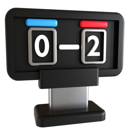 Tableau de score  3D Icon