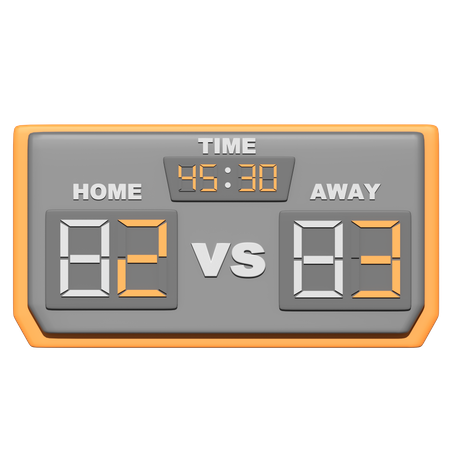 Tableau de score  3D Icon
