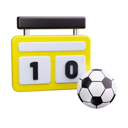 Tableau de score  3D Icon