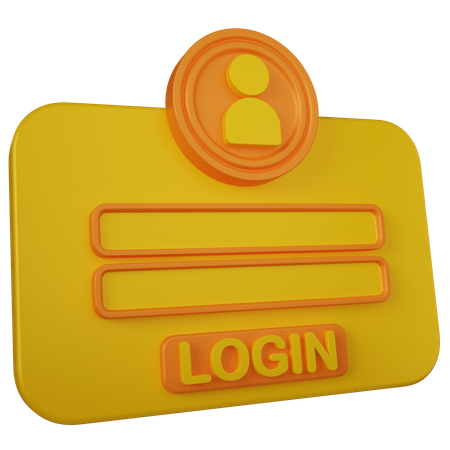 Tableau de connexion  3D Icon