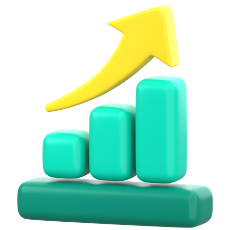 Tableau de croissance  3D Icon