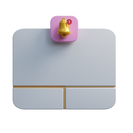 Tableau de notifications  3D Icon