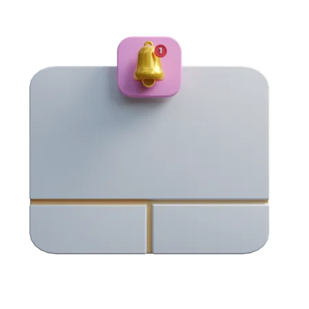 Tableau de notifications  3D Icon