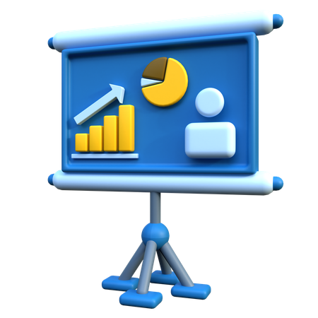 Tableau de présentation  3D Icon