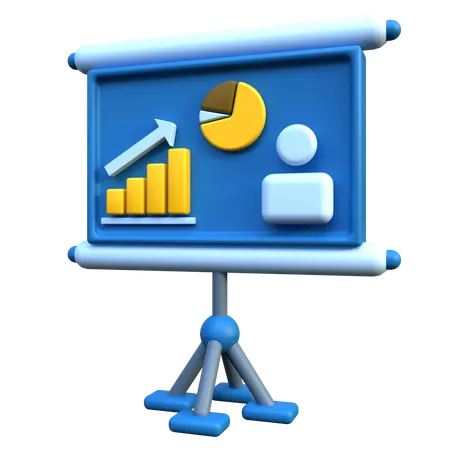 Tableau de présentation  3D Icon