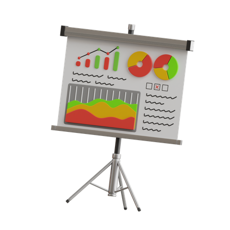 Tableau de présentation  3D Icon