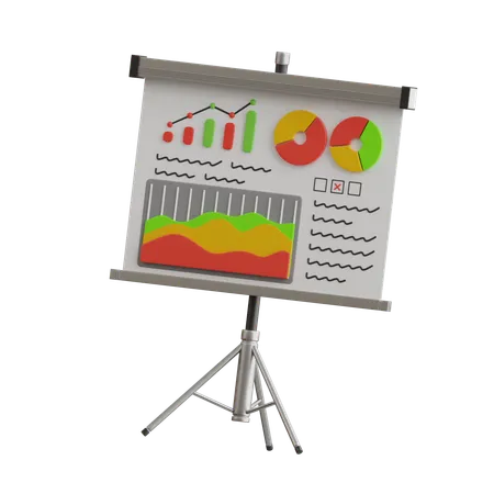 Tableau de présentation  3D Icon