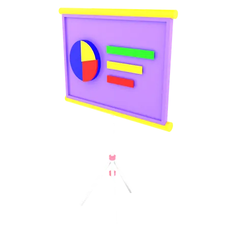 Tableau de présentation  3D Icon