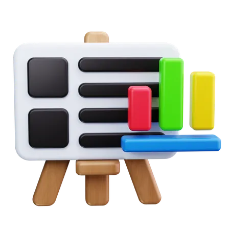 Tableau de présentation  3D Icon