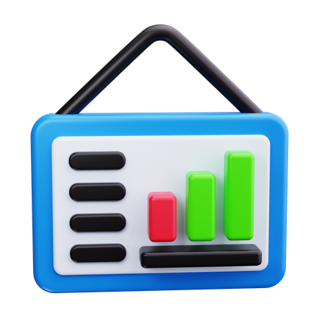 Tableau de présentation  3D Icon