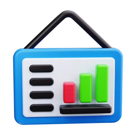 Tableau de présentation  3D Icon