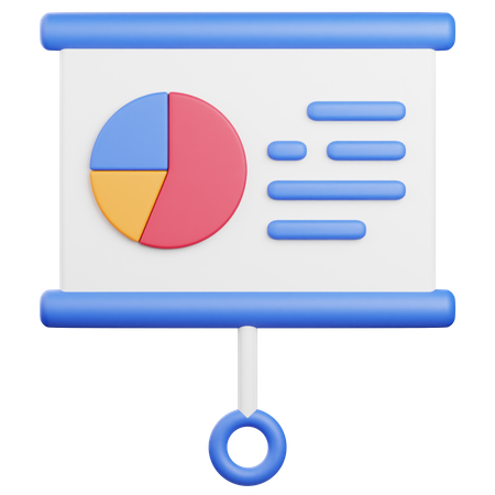 Tableau de présentation  3D Icon