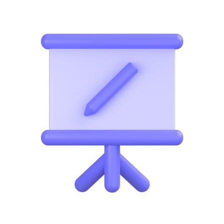 Tableau de présentation  3D Icon