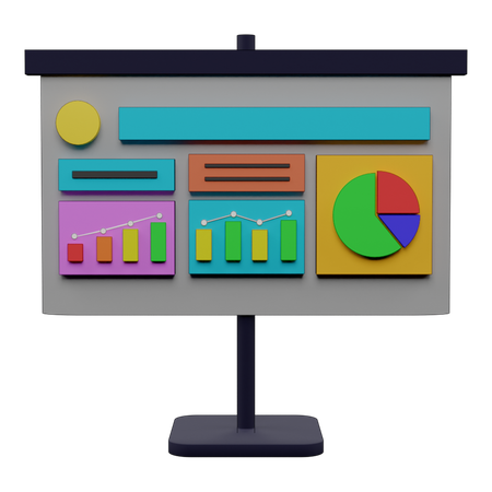 Tableau de présentation  3D Icon