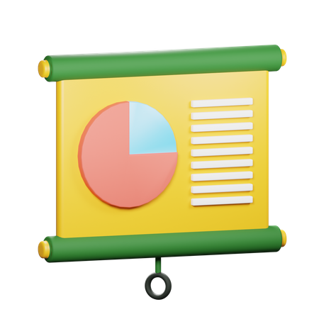 Tableau de présentation  3D Icon