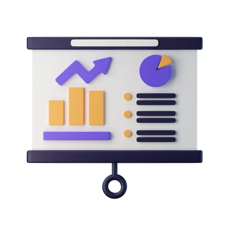 Tableau de présentation  3D Icon