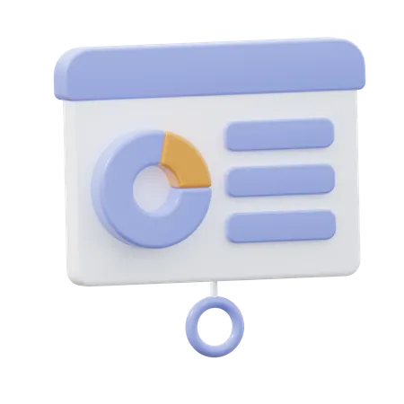 Tableau de présentation  3D Icon