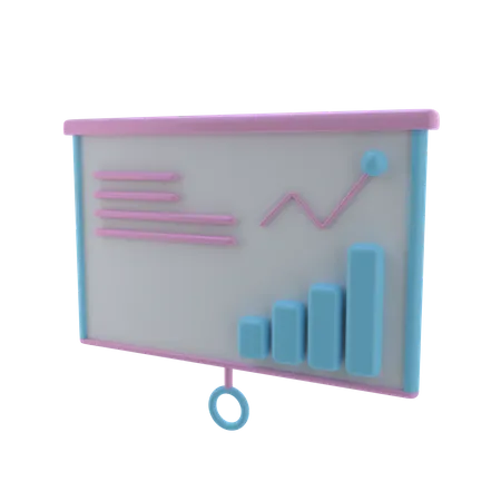 Tableau de présentation  3D Icon