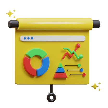 Tableau de présentation  3D Icon