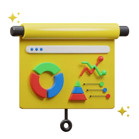 Tableau de présentation  3D Icon