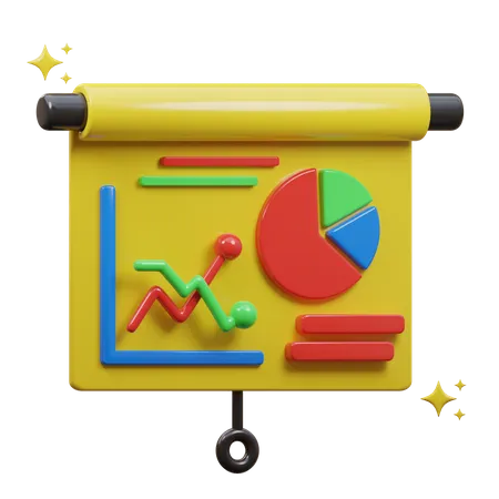 Tableau de présentation  3D Icon