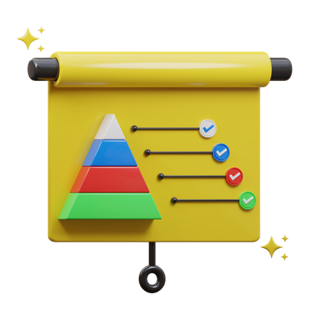 Tableau de présentation  3D Icon