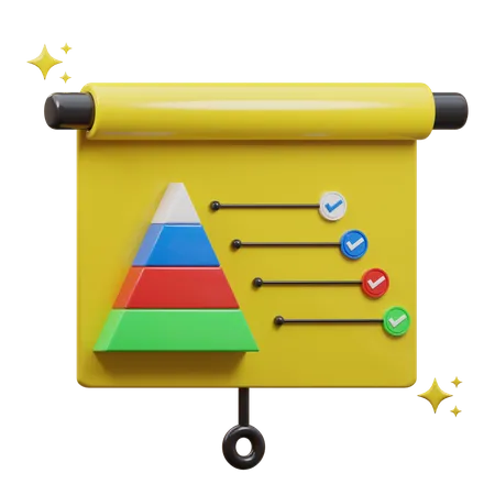 Tableau de présentation  3D Icon