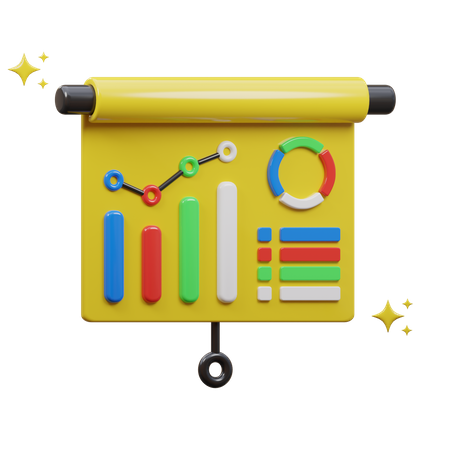 Tableau de présentation  3D Icon