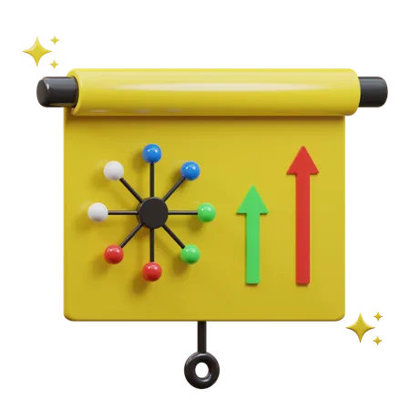 Tableau de présentation  3D Icon