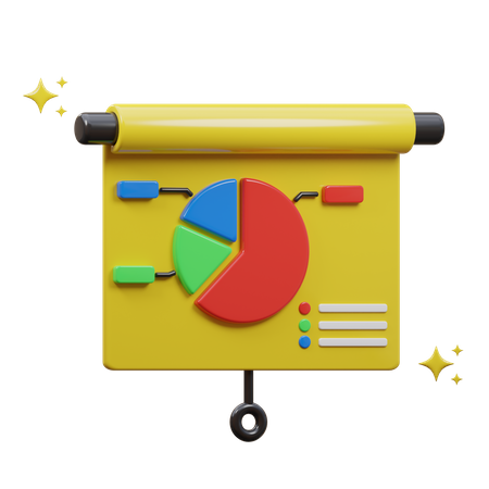 Tableau de présentation  3D Icon