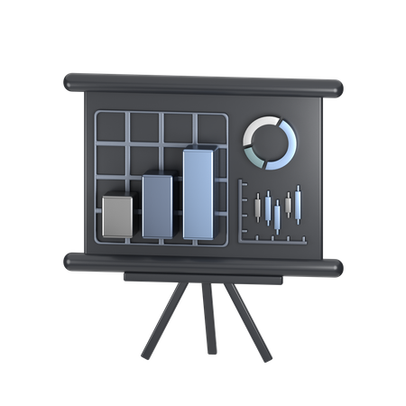 Tableau de présentation  3D Icon