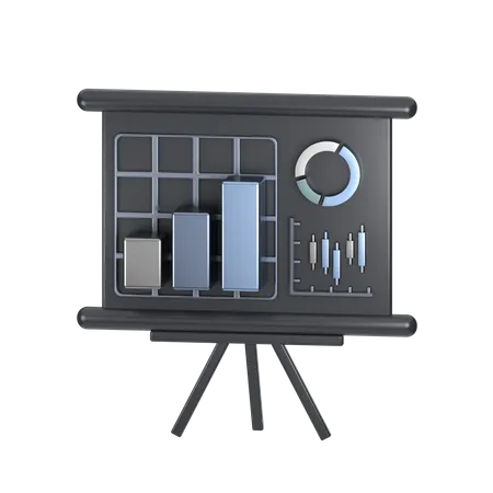 Tableau de présentation  3D Icon