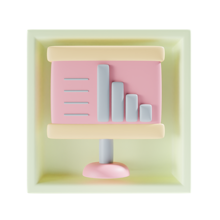 Tableau de présentation  3D Icon