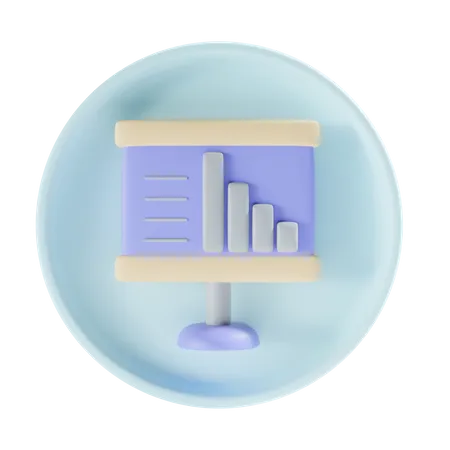 Tableau de présentation  3D Icon