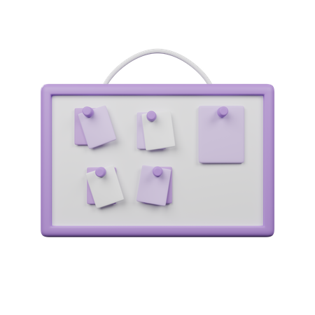 Tableau de rappels  3D Icon