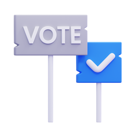 Comité de vote  3D Icon