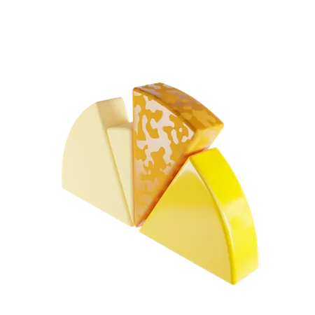 Tableau des fromages  3D Icon