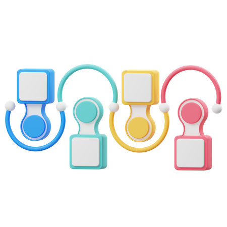 Tableau des jalons  3D Icon