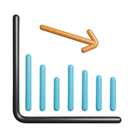 Tableau des pertes  3D Icon