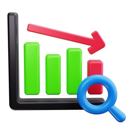 Tableau des pertes  3D Icon