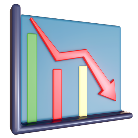 Tableau des pertes  3D Icon