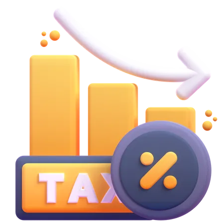 Tableau des pertes fiscales  3D Icon